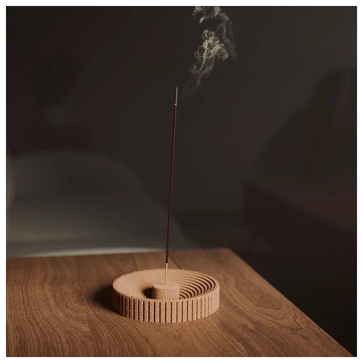 Layered Incense Burner Air Purifier Scent Diffuser Fragrance Holder Zen Decor Atmosphere Enhancement
