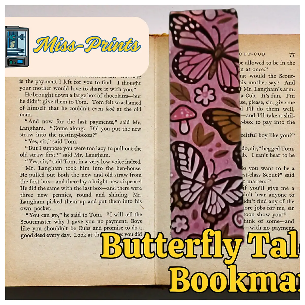 Bookmarks Butterflies Story Bookmarks Decorations Paper Bookmarks Reading Accessories Bookmarks