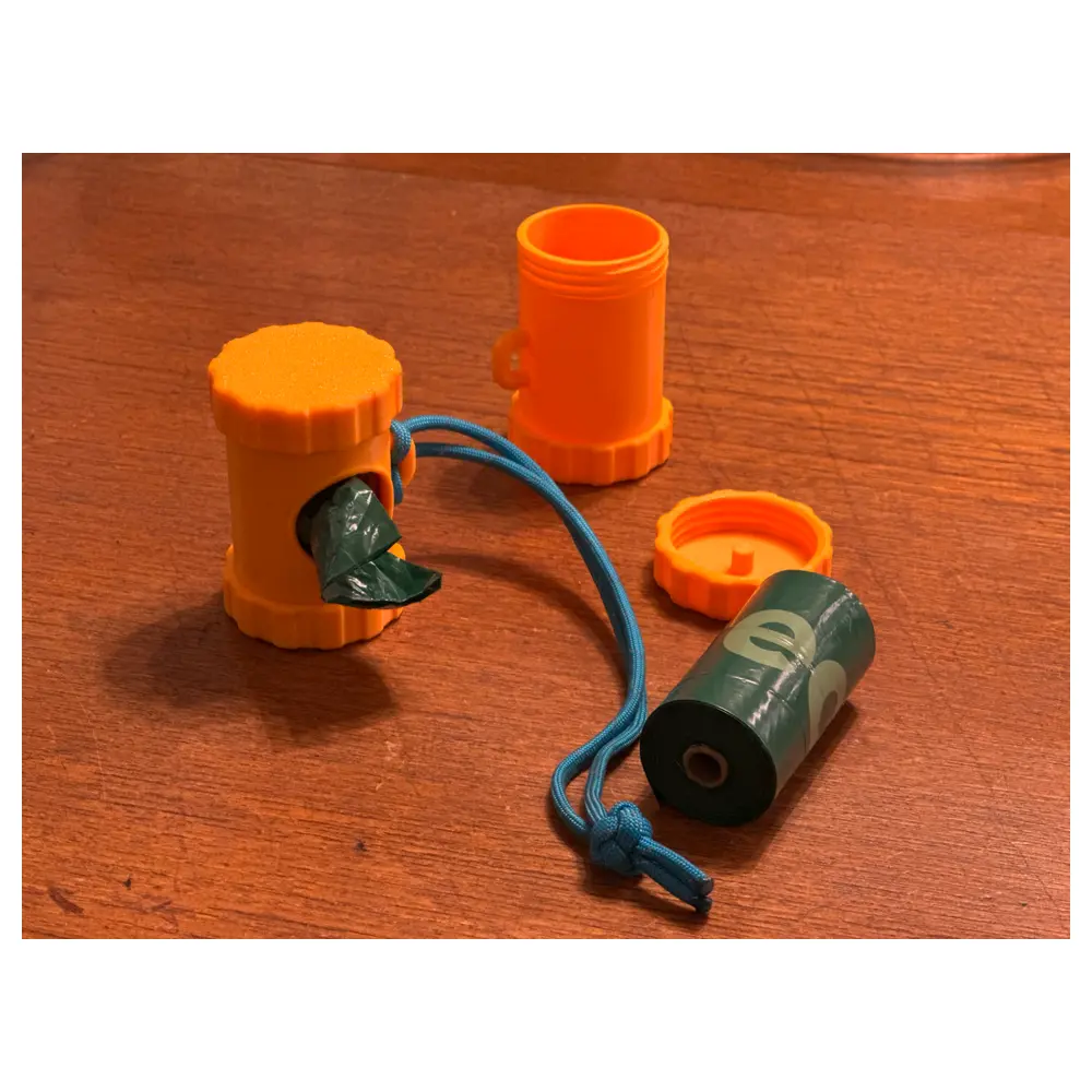 Dog Poop Bag Holder Dispenser Pet Waste Bags Universal Pickup Tool Quick Release