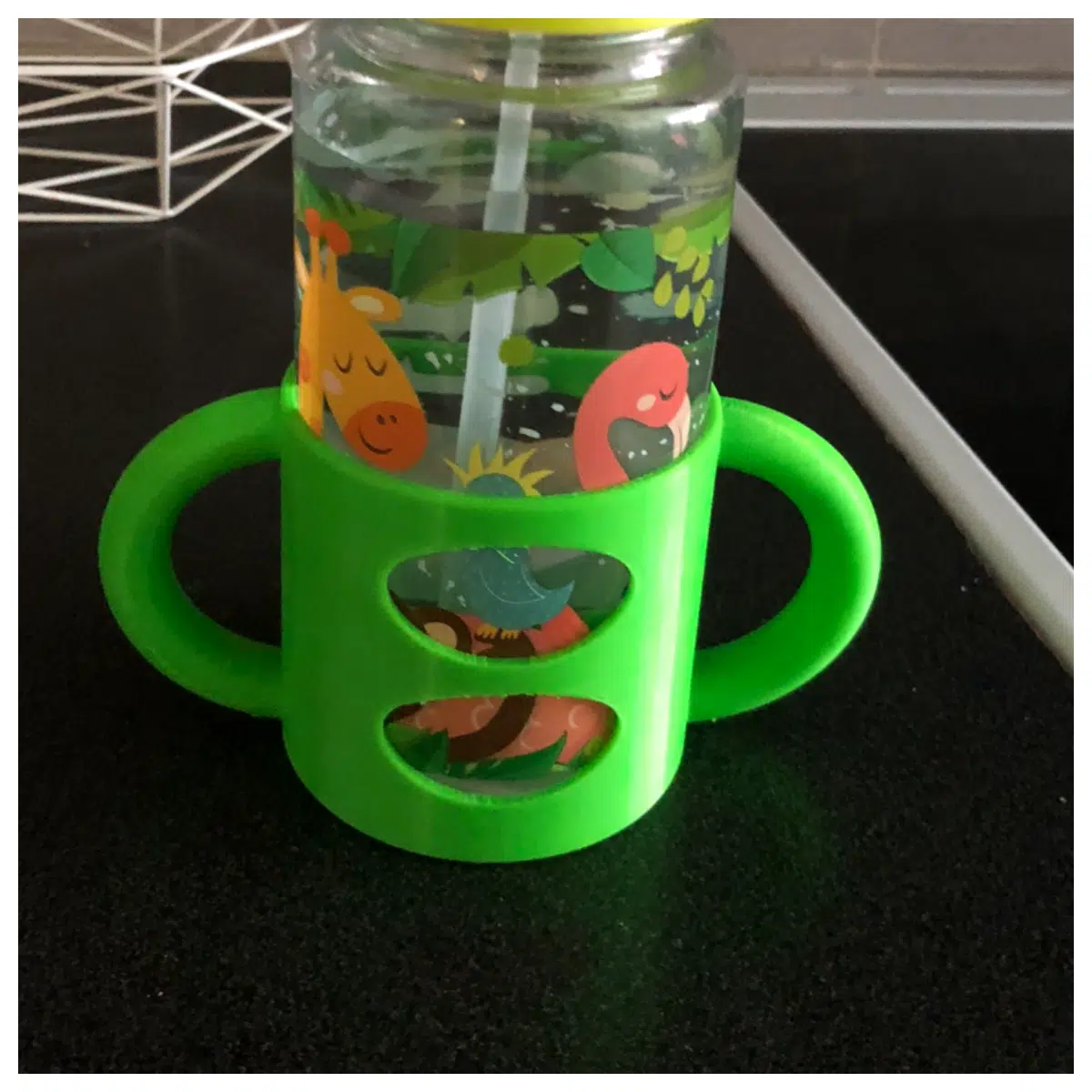 Baby Bottle Grips Replacement Parts Infant Drinking Accessory Soft Silicone Non Slip Handle Toddler Water Bottle Grips Replacement Grip