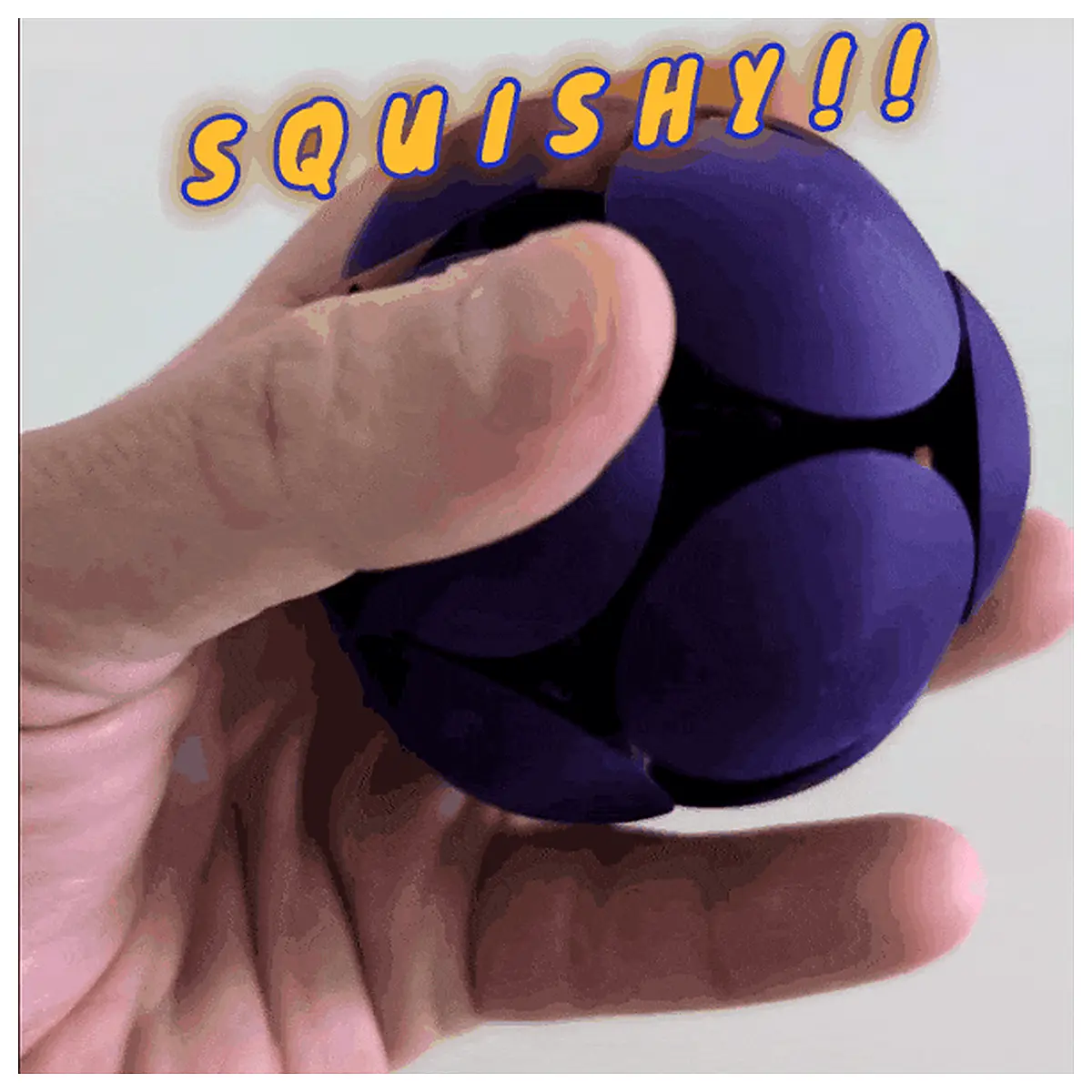 Stress Ball Round Fidget Toy Decompression Sphere Stress Relief Toy Durable Grip