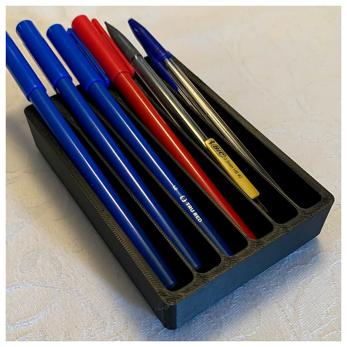 Angle Pen Holder Pencil Case Desk Organizer Multi Function Pen Stand Holder Tool Office Supplies