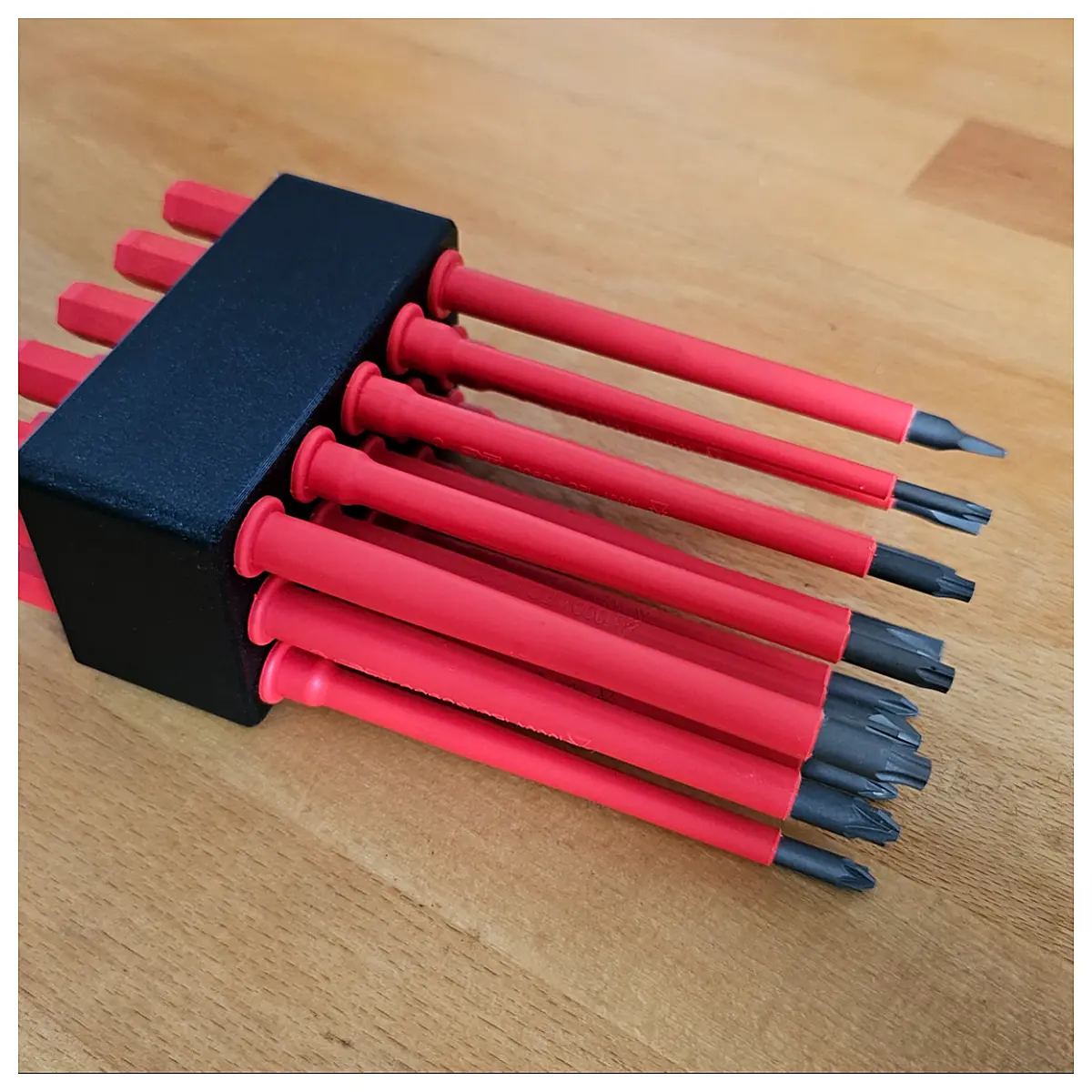 Wera VDE Screwdriver Rack Screwdrivers Tool Storage Electronic Tool Repair Assembly