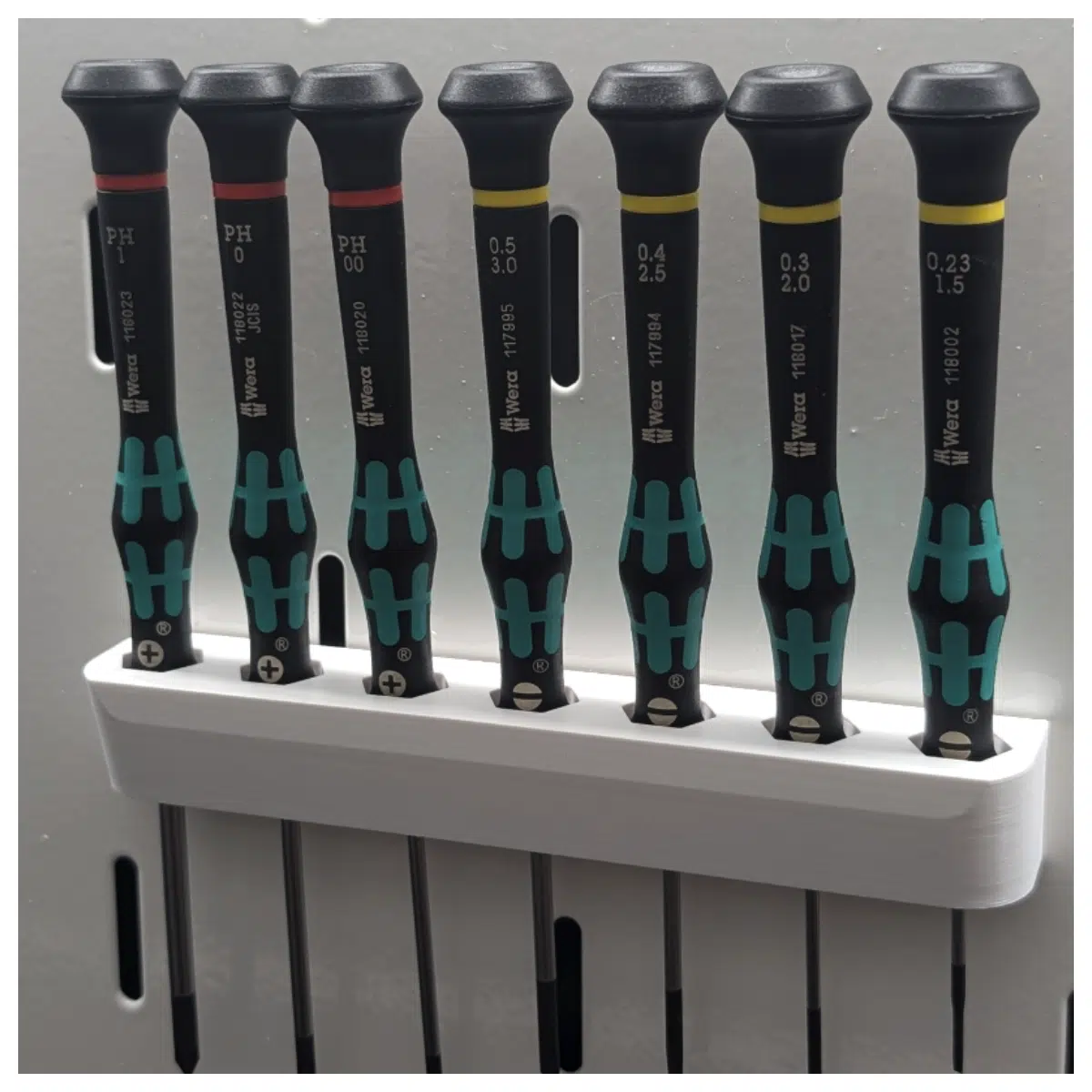 Willa Miniature Screwdriver Holder Organizer Tool Multi Tool Box Small Tool Screw Fixer Accessory