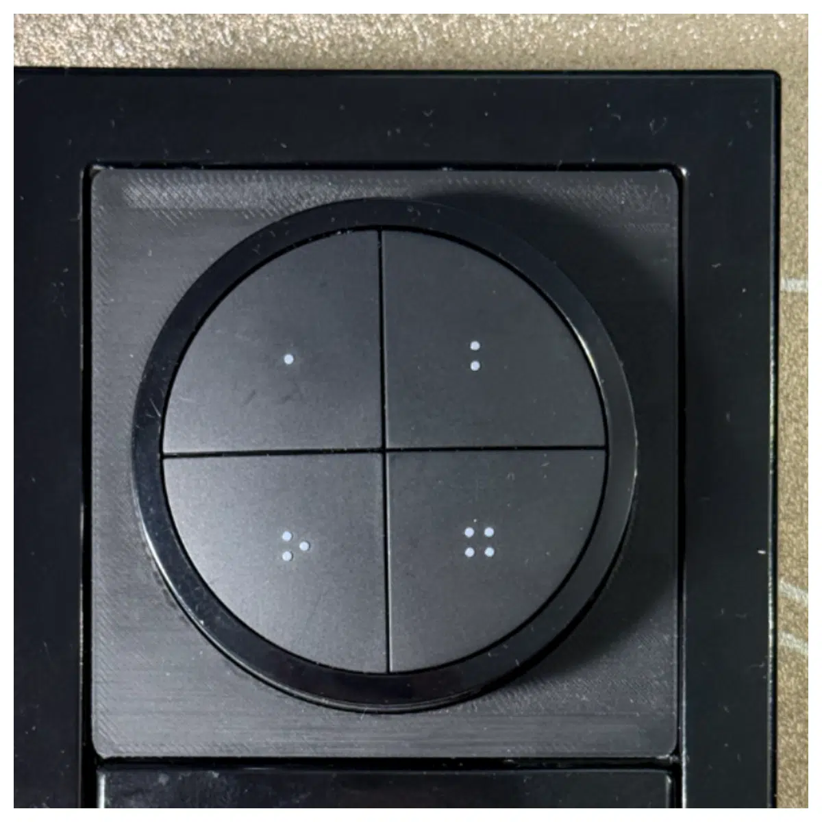 Hue Tap Dial Wall Mount Control Smart Bulb Holder Compatible with Hue Indigo A Series Dimming Accessory