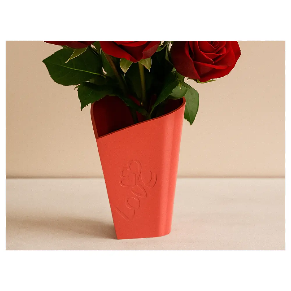 Love Vase Decorative Item Display Art Home Decor Creative Gift Modern Art Ceramic Vase Multifunctional