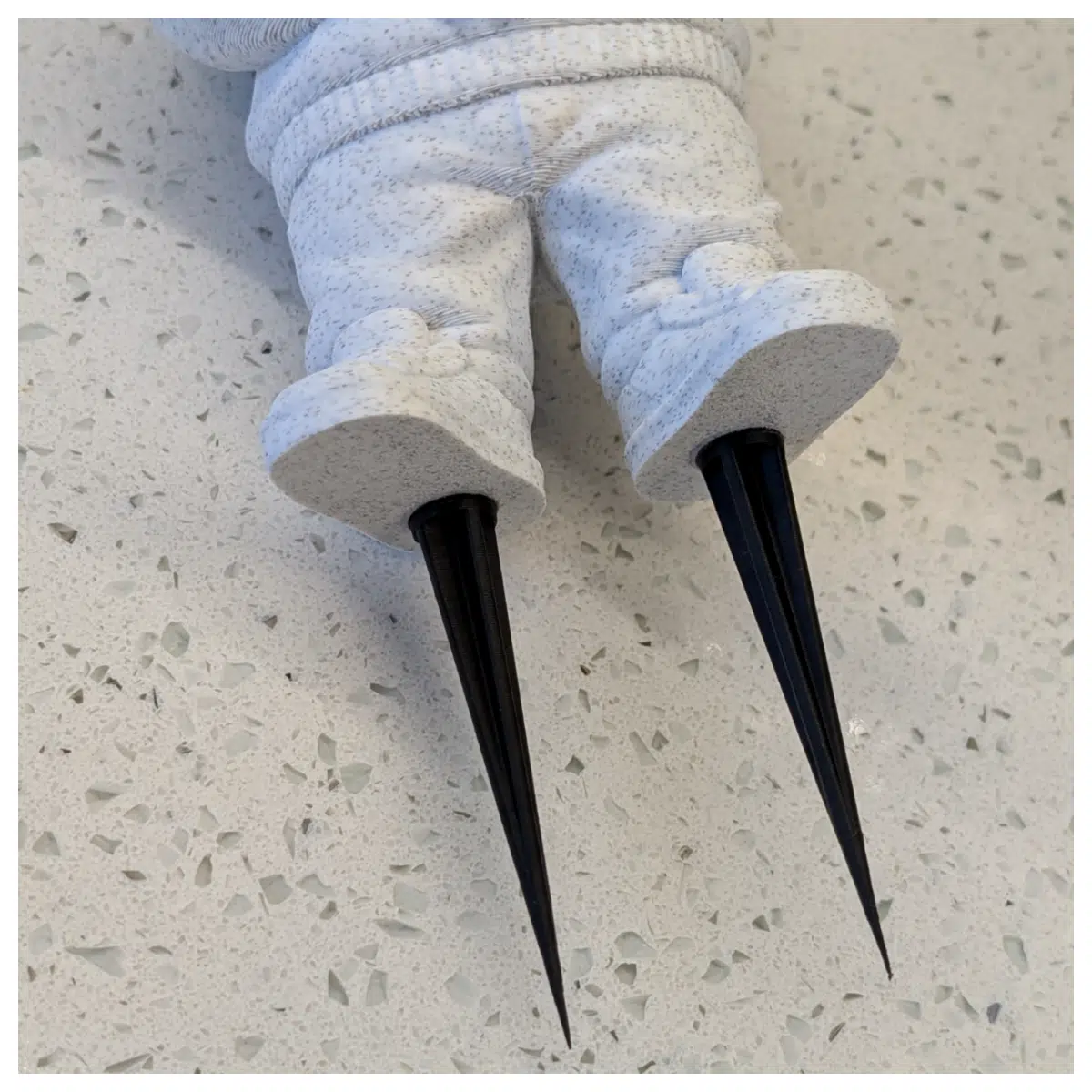 Garden Decorative Spikes Yard Decoration Point Stakes Outdoor Ornament Garden Spike Set Patio Stakes