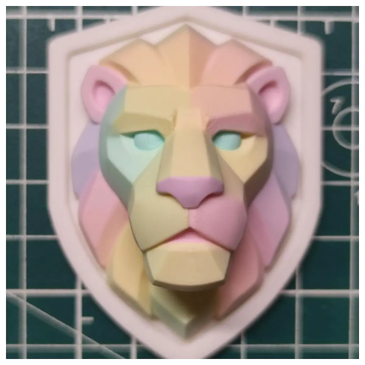 Lion Emblem Car Decoration Emblem Car Stickers Auto Accessories Decorative Stickers Car Supplies
