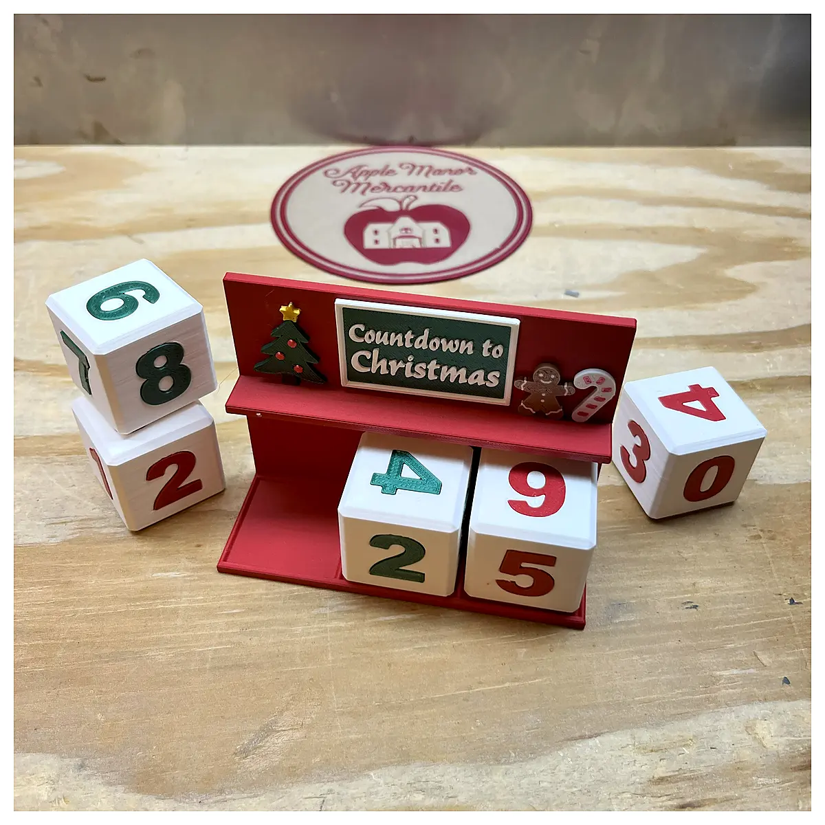 Christmas Countdown Timer Holiday Planner Festive Decorations Countdown Reminder Gift Ideas