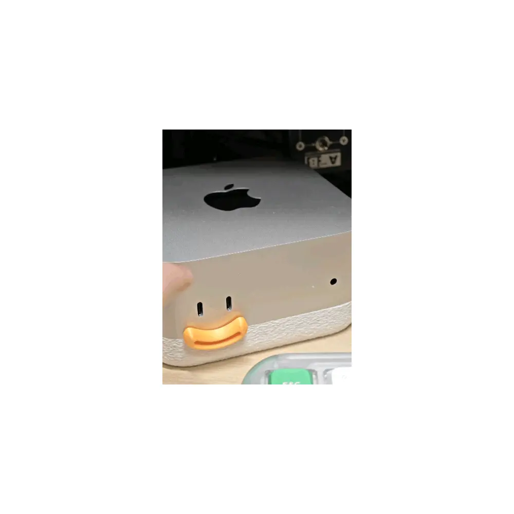 Mac Mini M4 Stand Base SSD Docking Station Support Desktop Computer Accessories Stable Connection