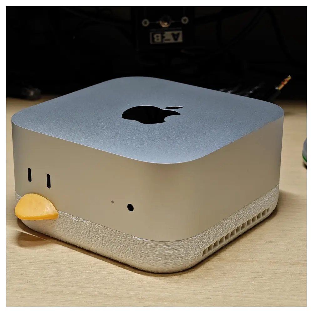 Mac Mini M4 Stand Base SSD Docking Station Support Desktop Computer Accessories Stable Connection