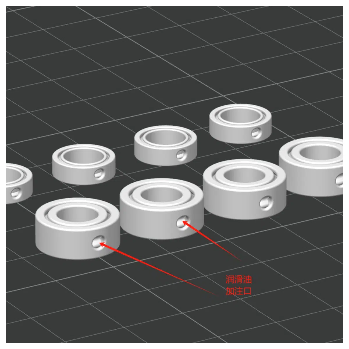 686ZZ Bearing 106ZZ Bearing Bearing Sleeve Rolling Bearing Parts Mechanical Parts Industrial Use