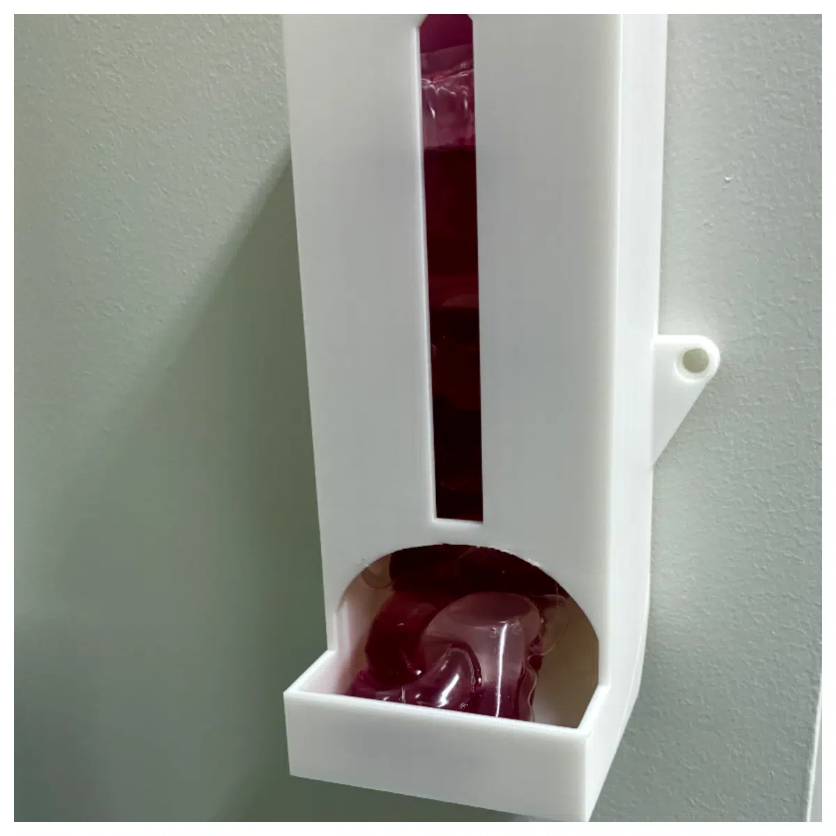 Laundry Detergent Pod Box Automatic Release Box Smart Laundry Box No Support Needed Space Saving Enhance Washing Performance