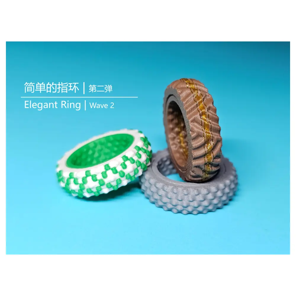 Fidget Rings Stress Relief Rings Simple Rings Paris Stud Rings DIY Rings Rotation Silent Compact Universal Accessories