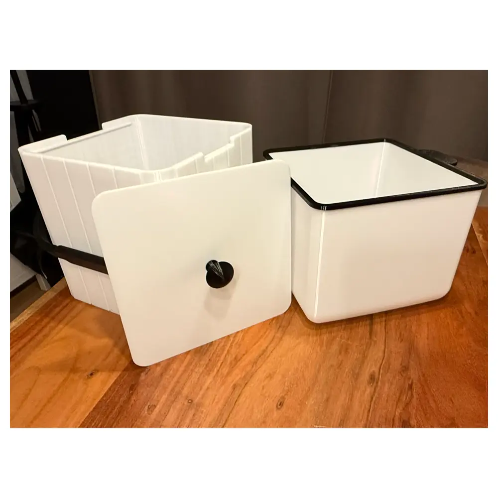 4L Kitchen Food Waste Bin Multi Use Waste Bin Removable Easy Cleaning Eco Friendly