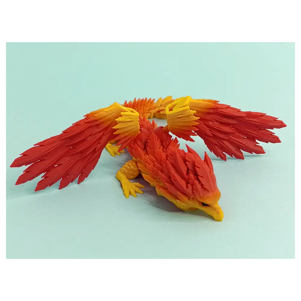 Articulated Phoenix Dragon Toy Flexible Joints Motion Play Puzzle Toys Kids Toys Jointed Figures