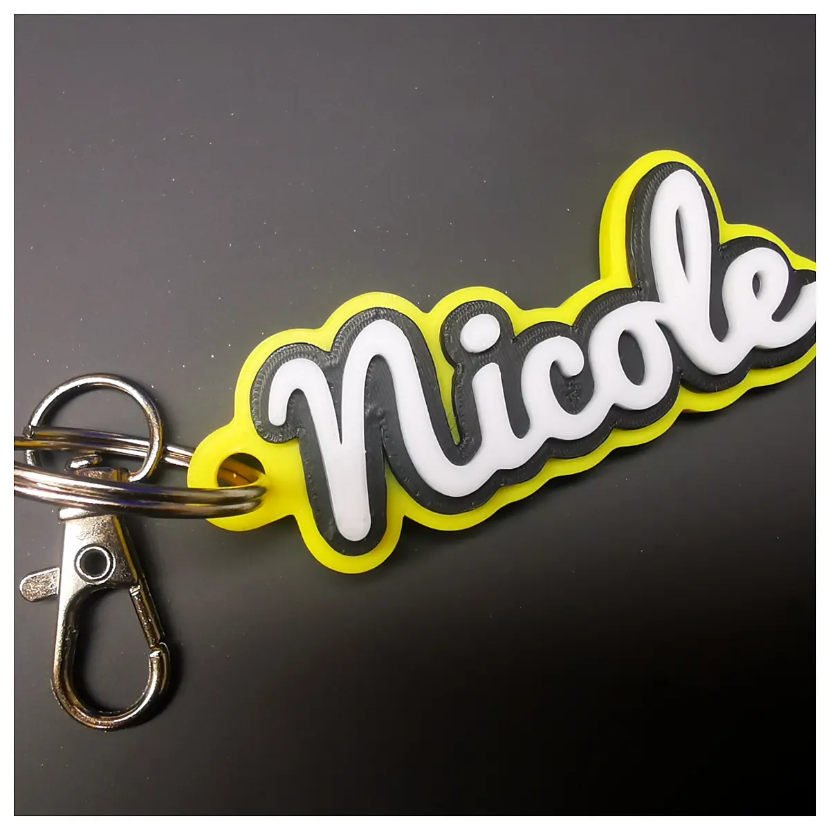 Keychain Nicole Cute Small Charm Decoration Phone Keychain Gift Keepsake Accessory