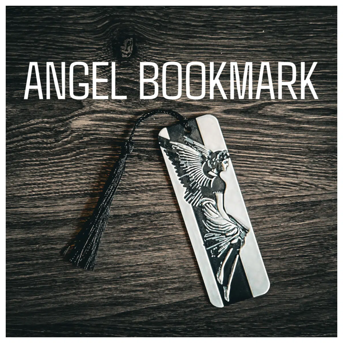 Bookmark Angel Design Bookmark Handmade Paper Bookmark Gift Memorial Present Student Bookmark Decoration