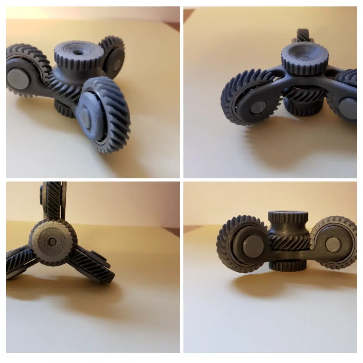 Helical Gyro Assembly Gyroscope Parts Experiment Science Toys Learning Model Accessories