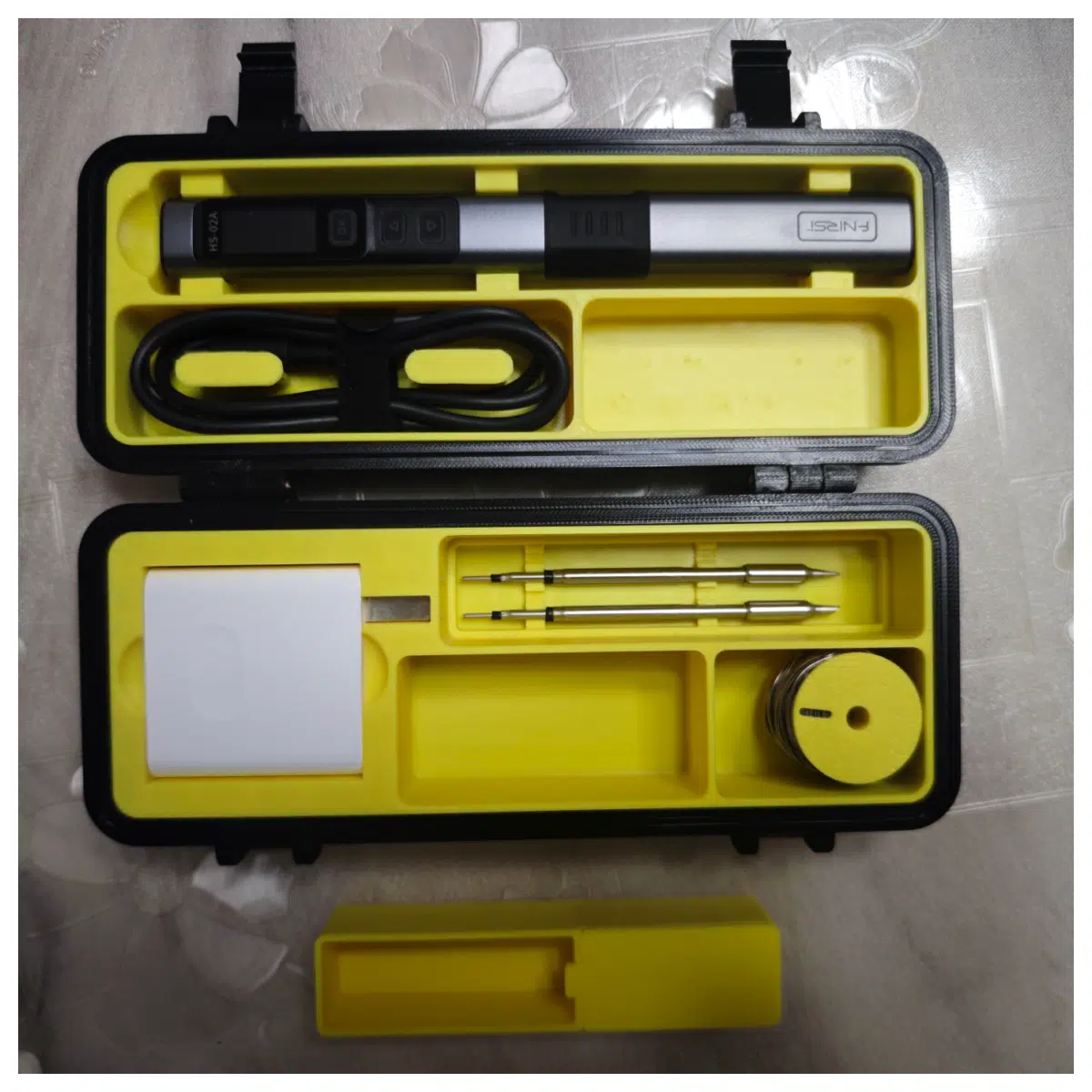 FNIRSI HS 02A Soldering Station Box Repair Electronic Device Accessory Tool Storage