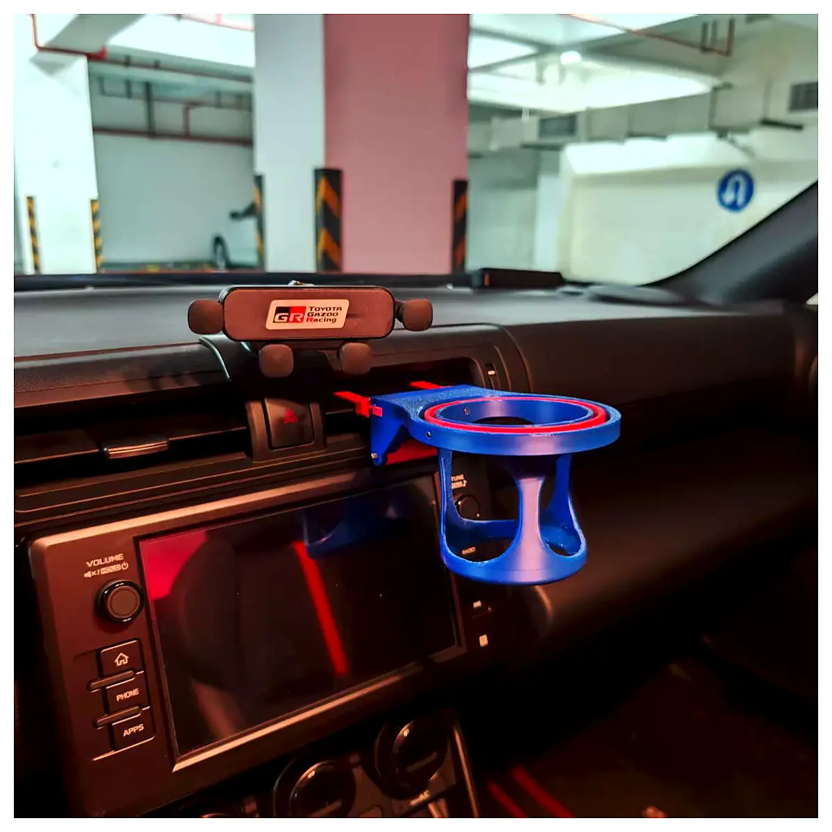 Yoyoyo Car Cup Holder Stabilizer Leveling Cup Holder Phone Mount Car Accessories Mobile Phone Holder Parts Sway Mount