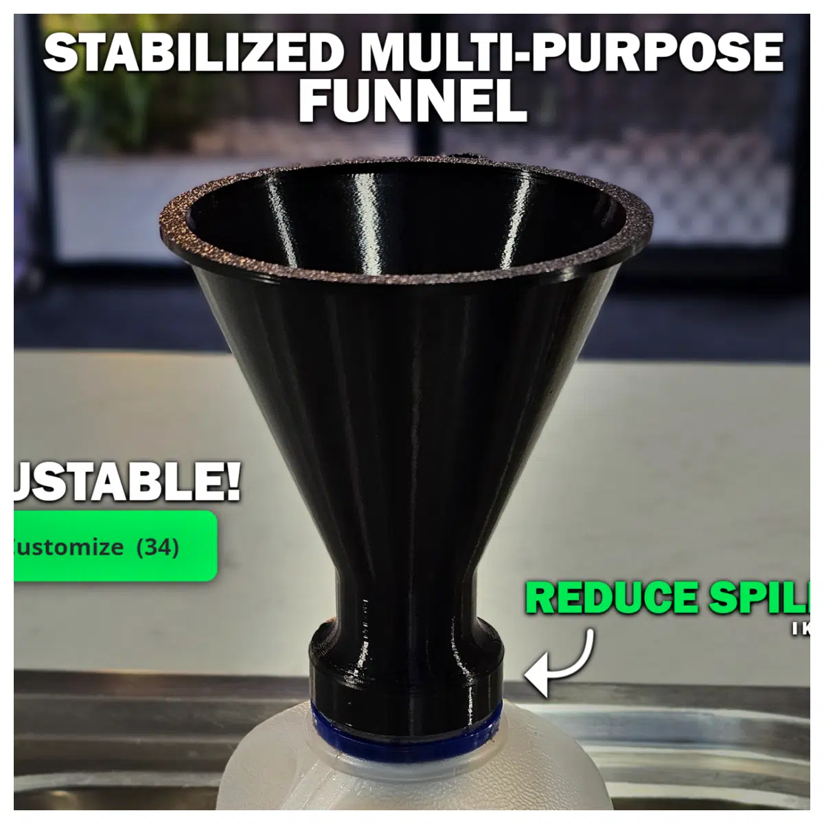 Adjustable Durable Funnel Versatile Pouring Tool Gardening Kitchen Funnel Parts