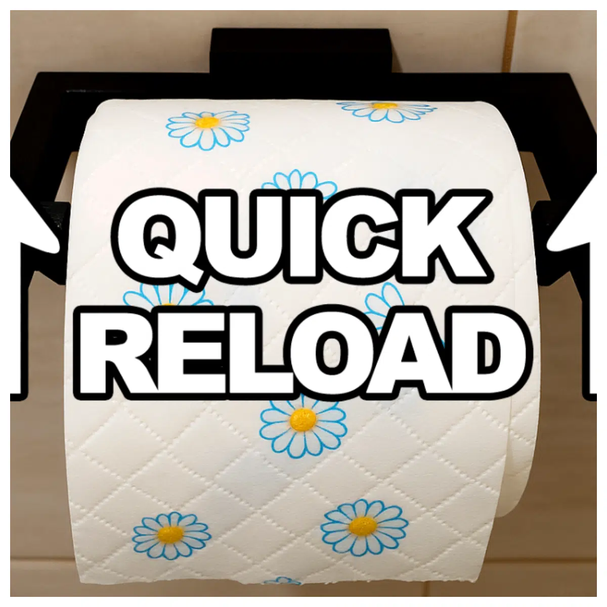 Toilet Paper Dispenser Stand Quick Install Bathroom Paper Holder Tissue Box Shelf Home Storage Paper Towel Holder Support