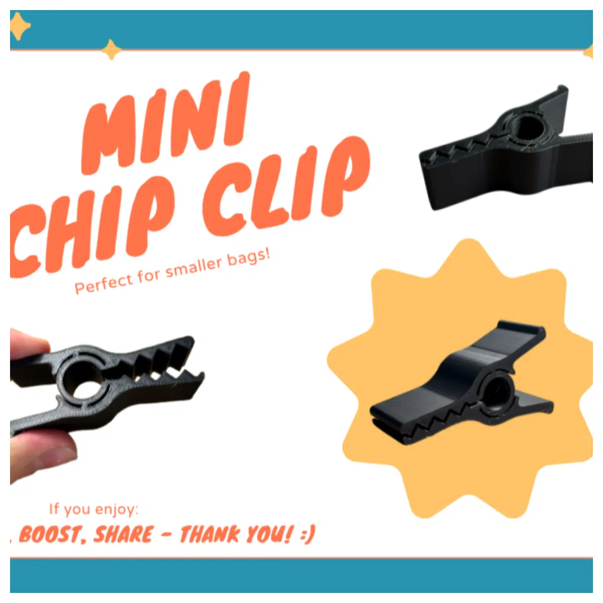 Mini Printer Snack Holder Chip Holder Snack Box Phone Stand Mini Printer Accessory