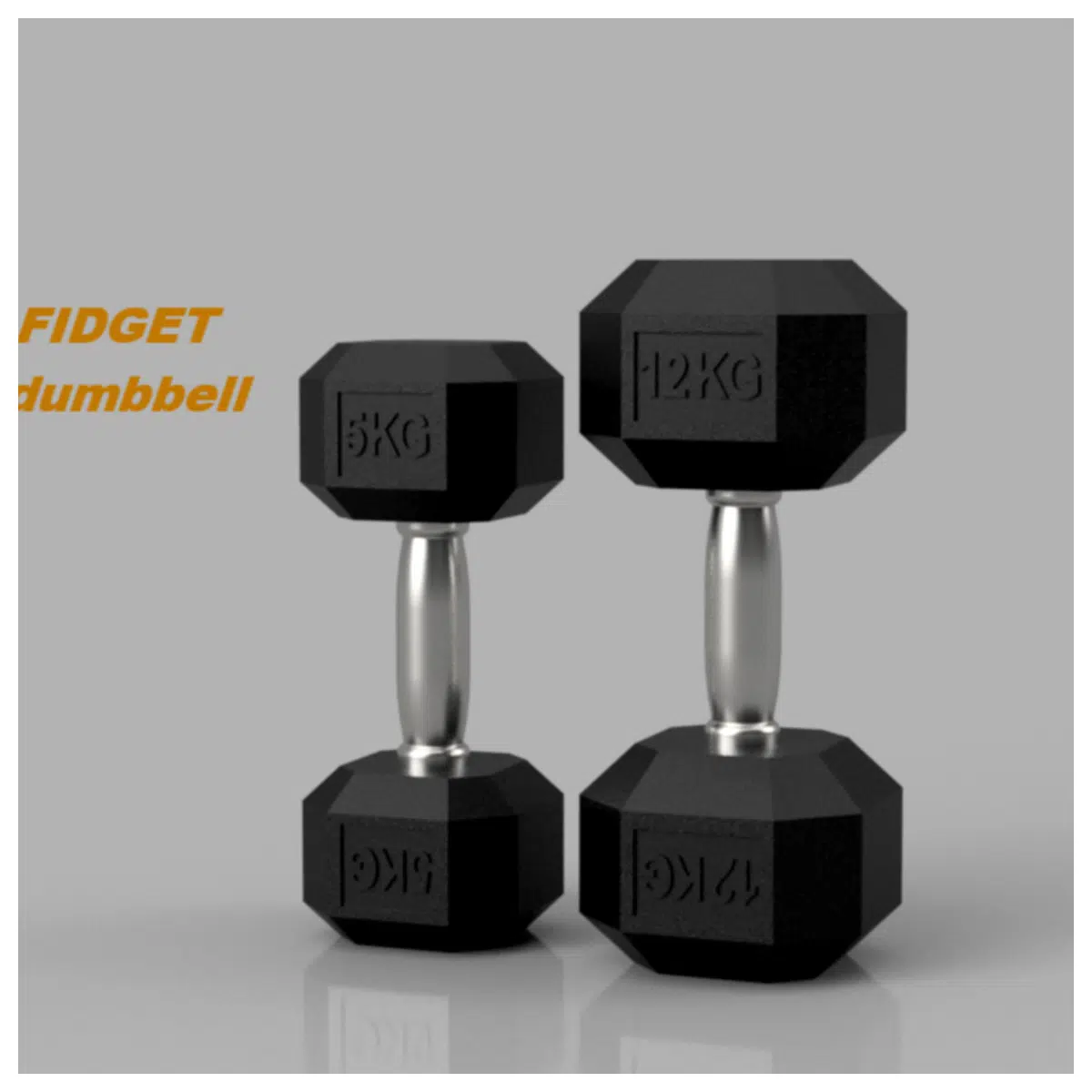 Popcorn Dumbbells 512KG Stress Relief Toy Mini Fitness Handle Exercise Accessories Workout Tools Stress Relief Gadget