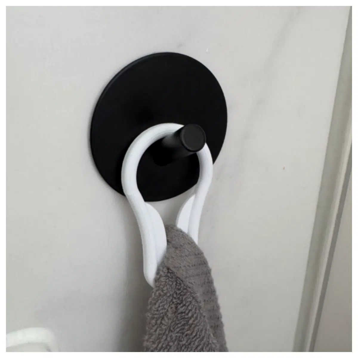 Towel Rack Hooks Bathroom Wall Mounted Shelf Kitchen Towel Drain Hooks Bathroom Organizer Multi Function Hooks