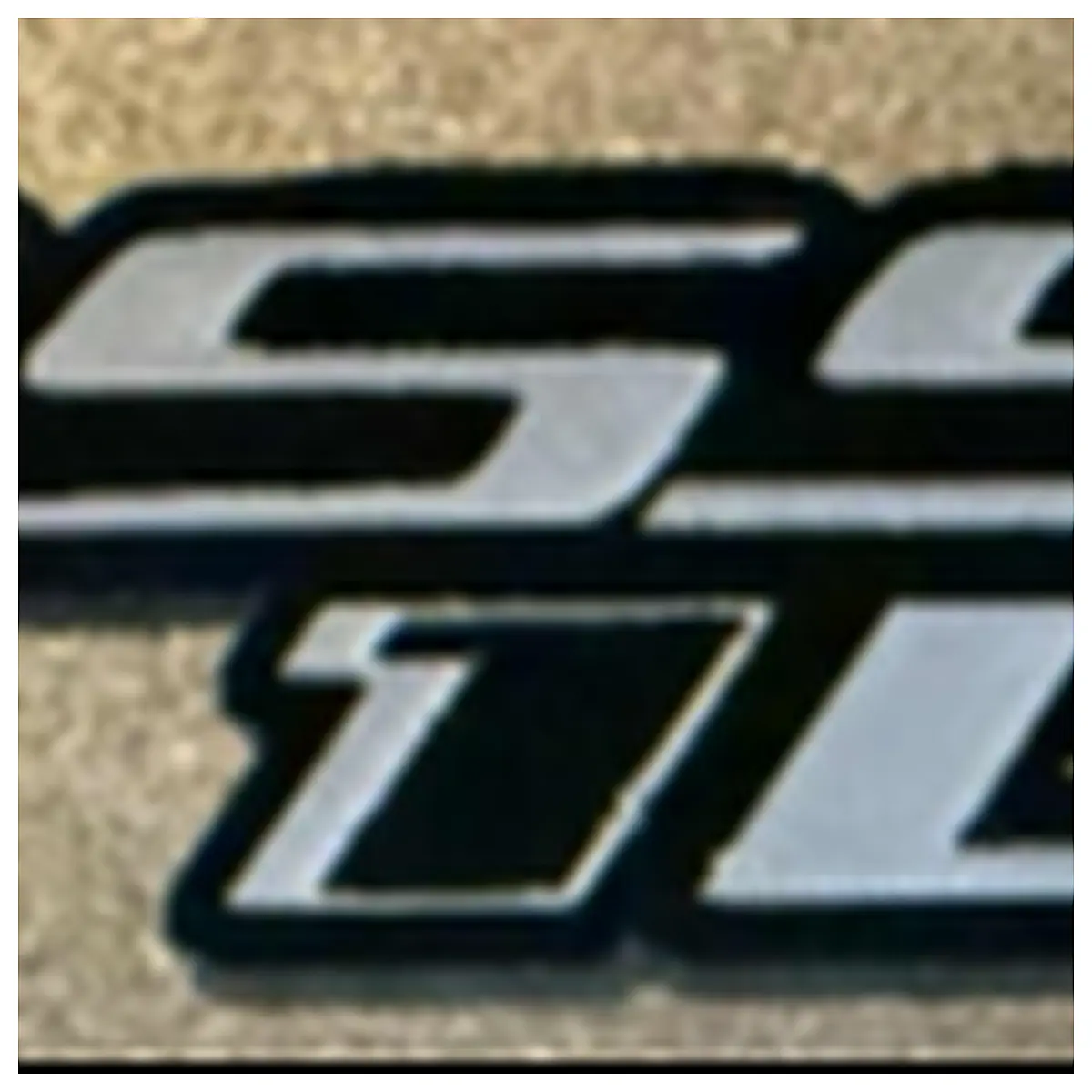 Kairui 2SS 1LE Badge Car Decoration Auto Parts Car Collectibles Car Awards Emblem