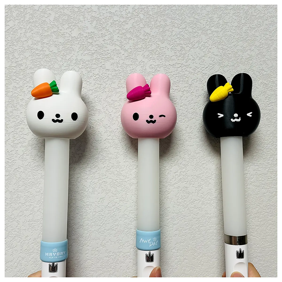 Glow Stick Decorations Pure Rabbit Festival Party Supplies Mayday Party Toys Rabbit Decorations