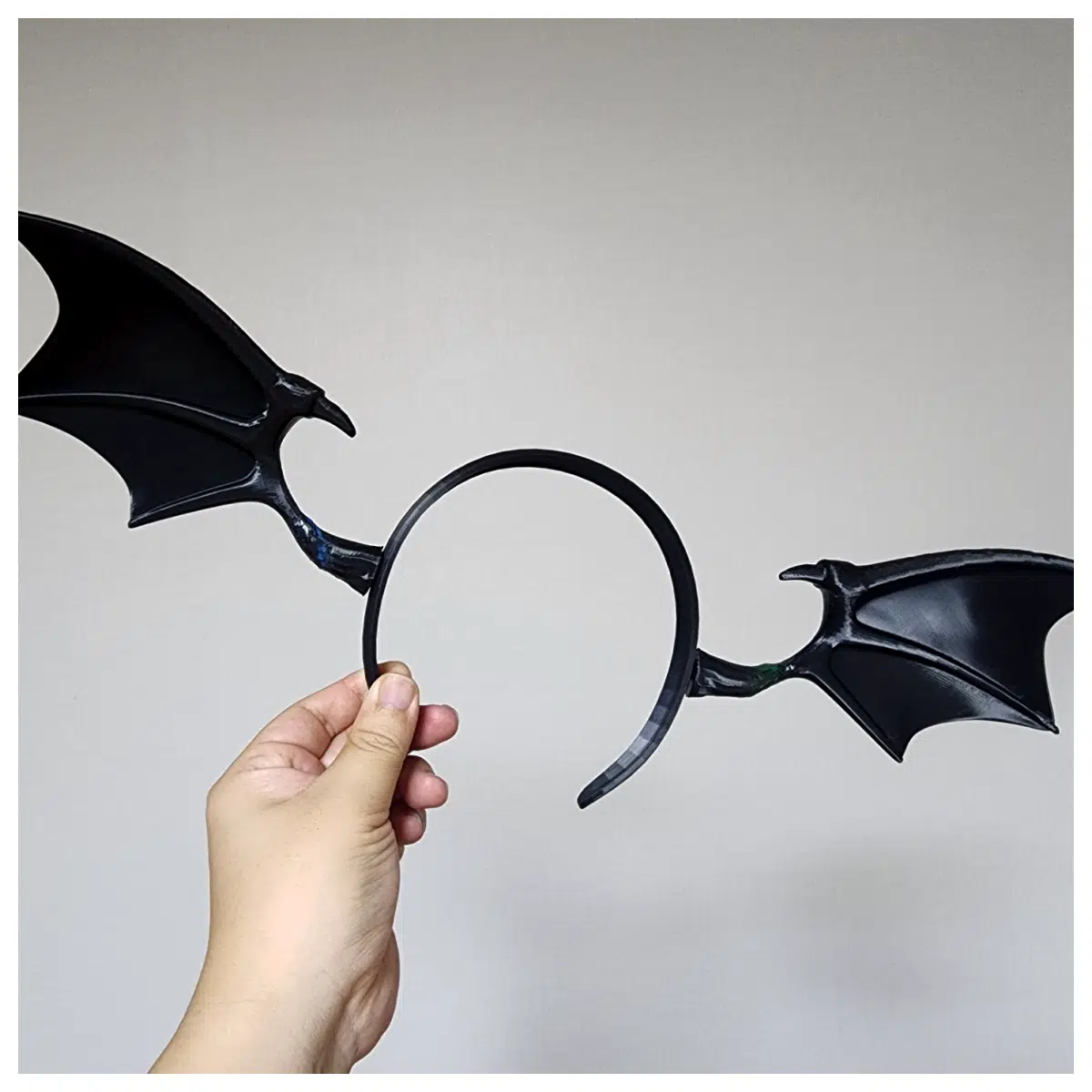 Bat Headband Demon Costume Roleplay Cosplay Prop Decoration Toy Dark Evil Bat Head Anime Accessory