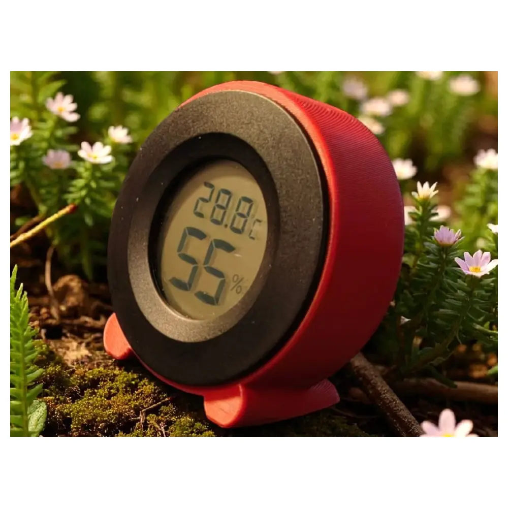 Smart Temperature Humidity Sensor Holder Circular Minimalist Wall Mount Smart Home Accessories Sensor Holder