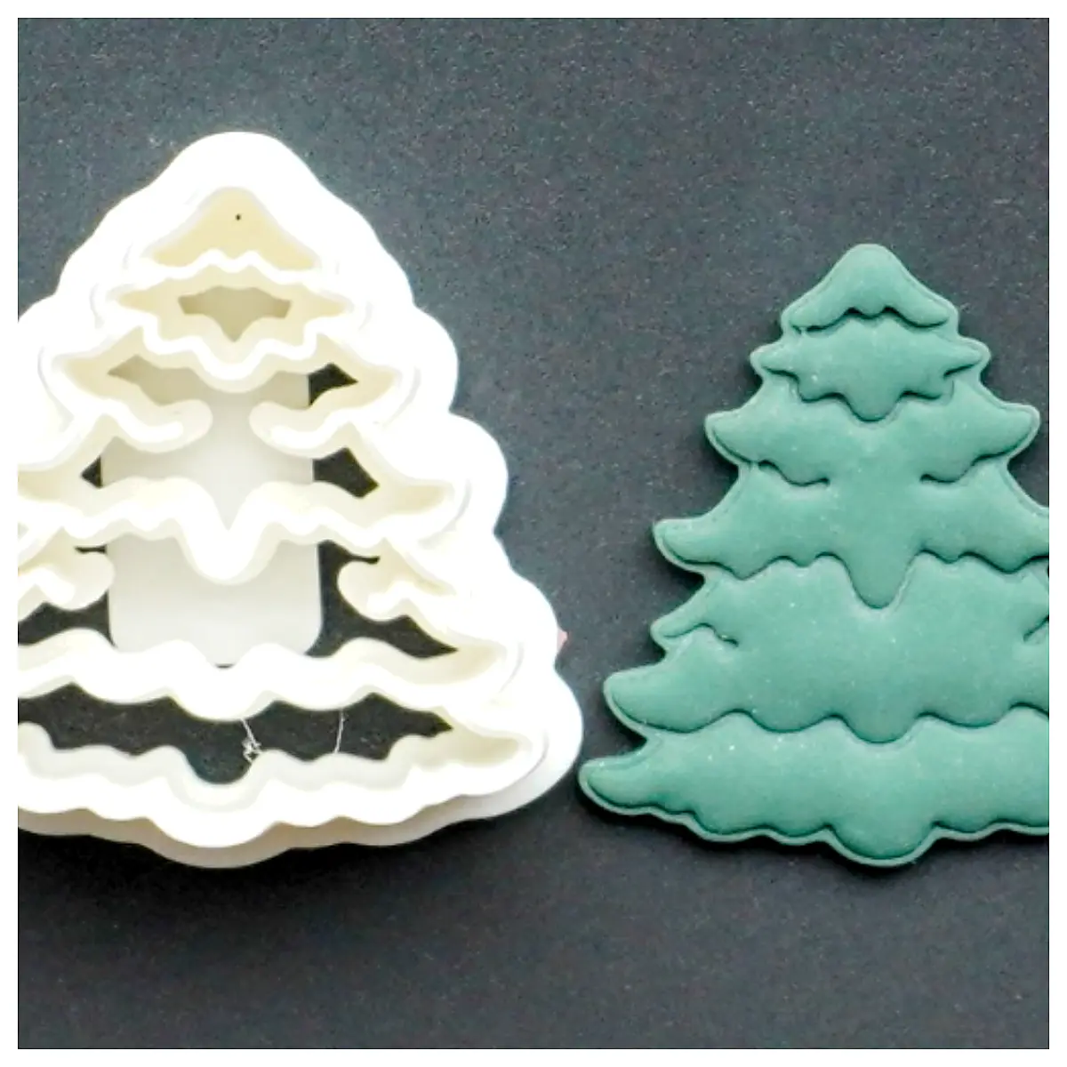 Christmas Clay Earrings DIY Handmade Earrings Making Accessories Christmas Decoration Earring