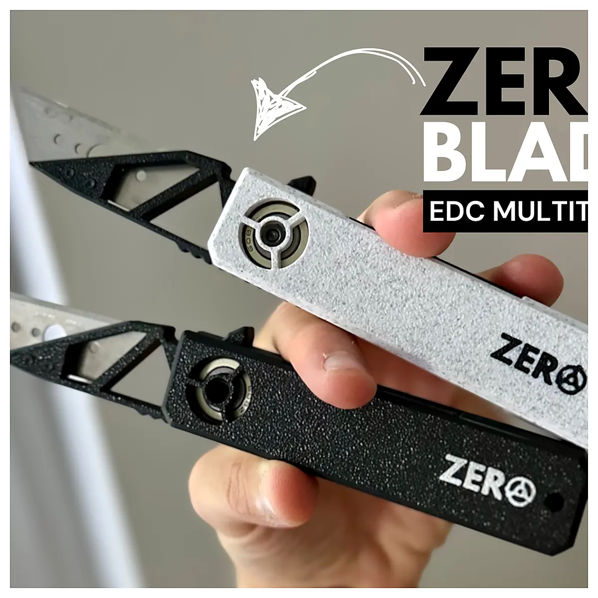 ZeroBlade EDC Multi Tool Utility Survival Tool Repair Outdoor Gear Patch