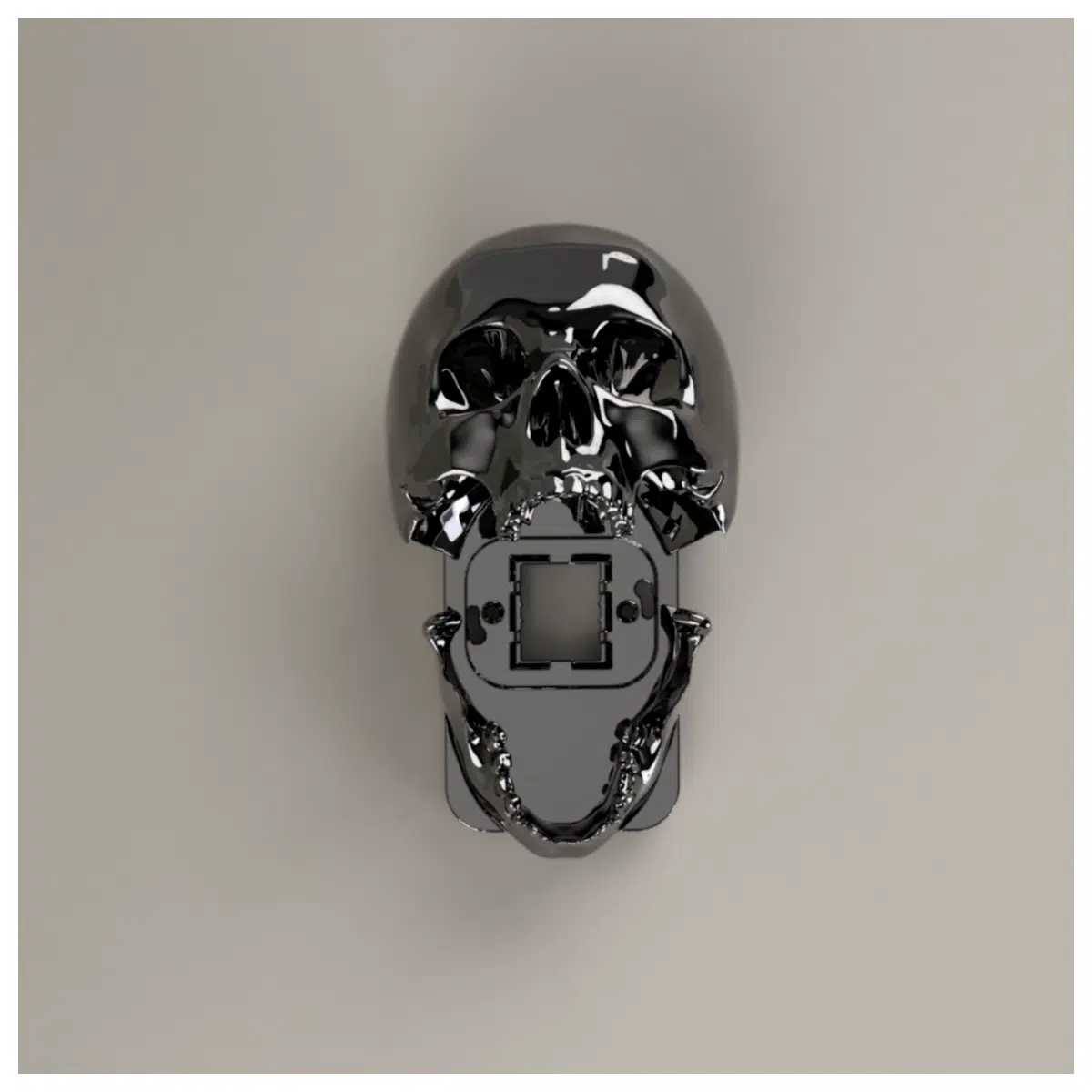 European Style Skull Switch Decor Wall Switch Modern Lighting Accessories Simple Parts