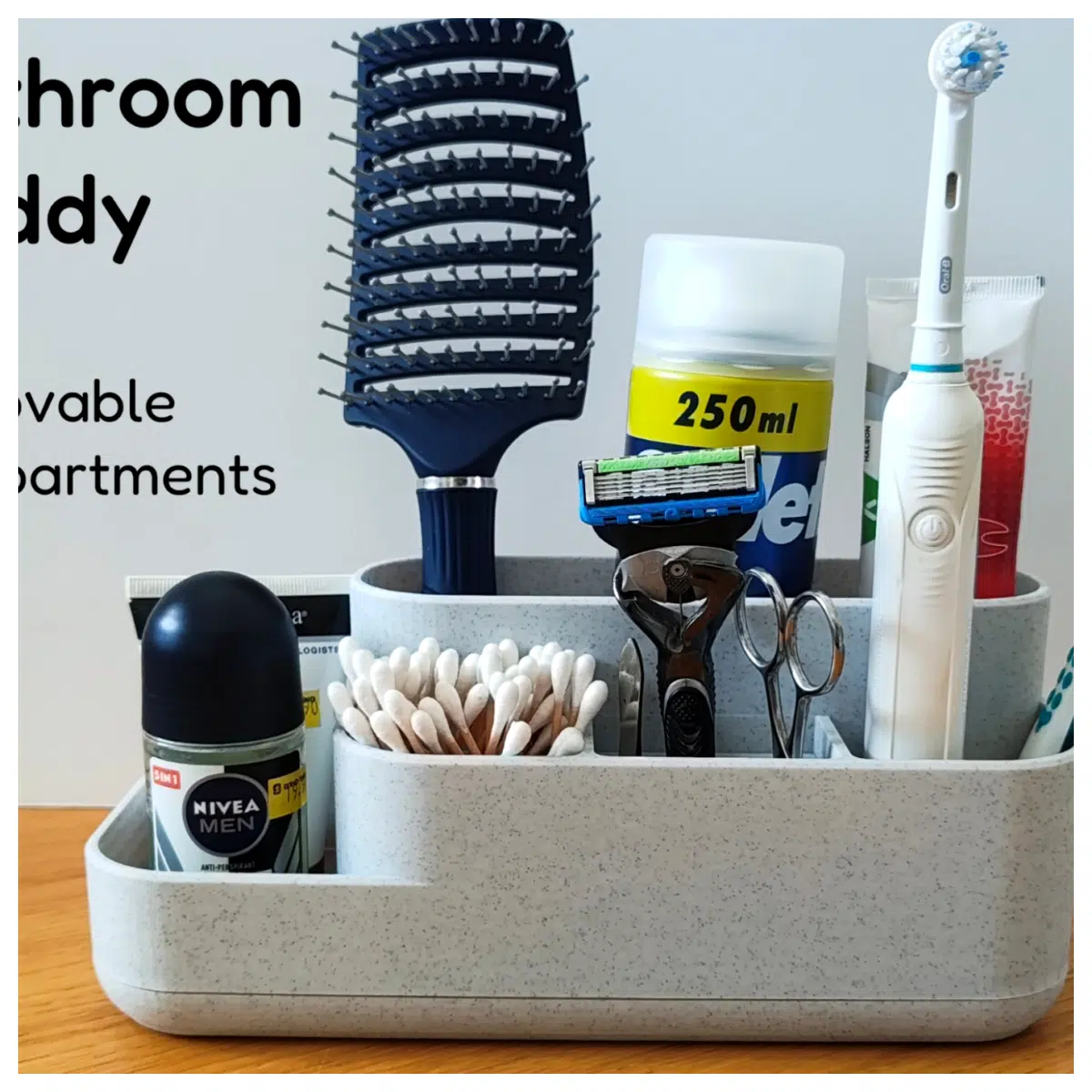 Bathroom Storage Box 50mm Organizer Boxes 12V Shelf Multi-Compartment Solutions - Wholesale