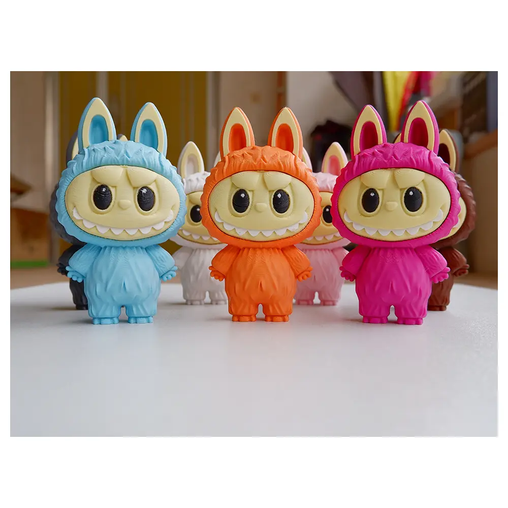 Mini Safe Keychain Cute Cartoon Gift Security Lock Keyring Decorative Treasure Keepsake