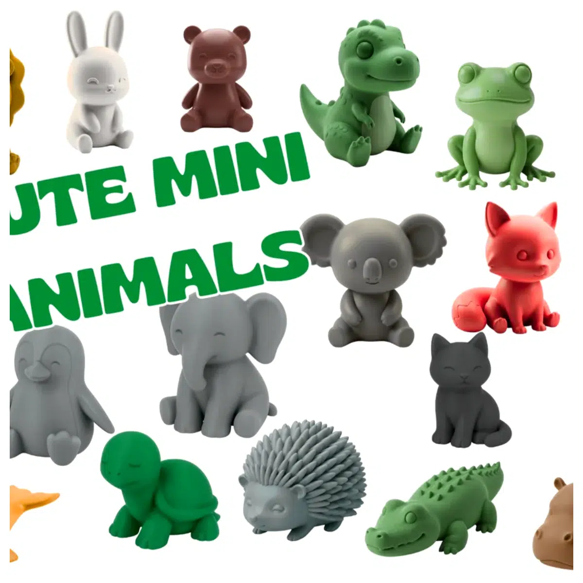 animal figurines small pet toys statues collectibles mini models decorations realistic figures d