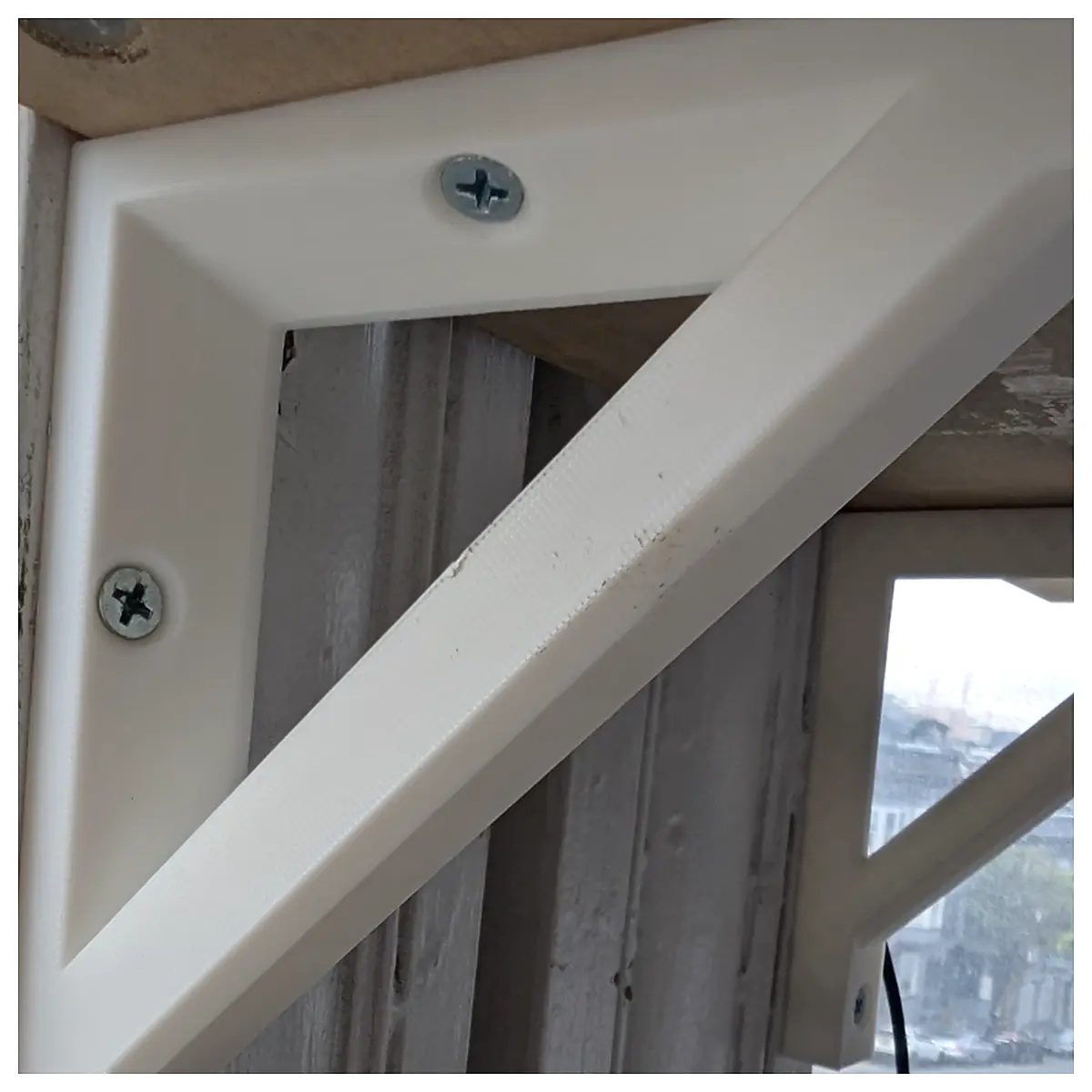 Easy Install Shelf Brackets Angle Holes Mounting Accessories Wall Fixation Hanging Hardware Shelf Brackets Assembly
