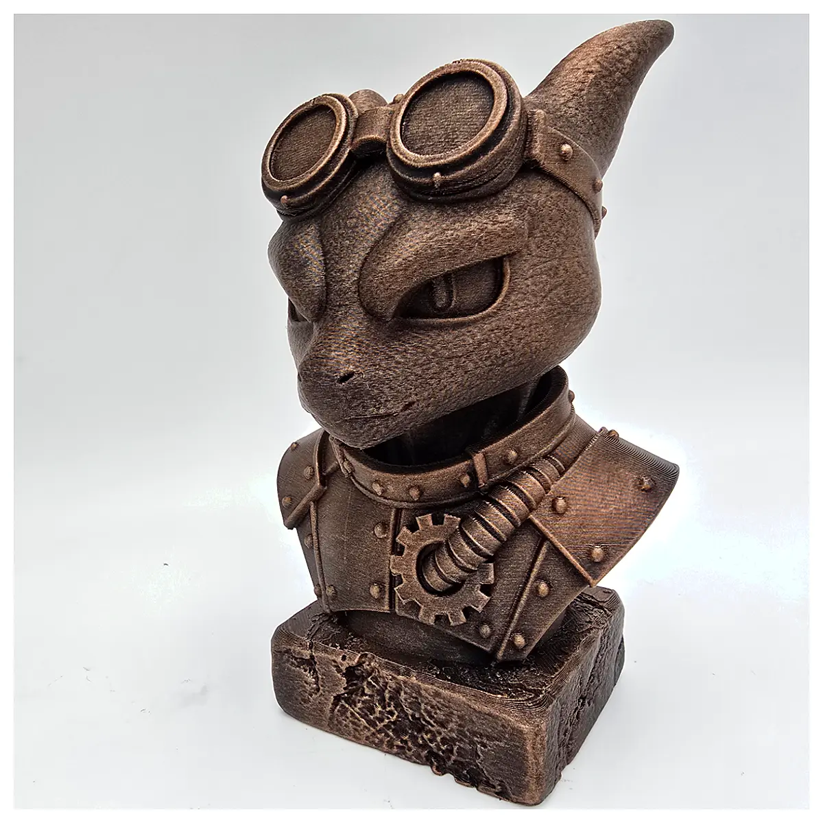 Steampunk Bust Mechanical Toy Decoration Creative Gift Parts Repair Decorative Model