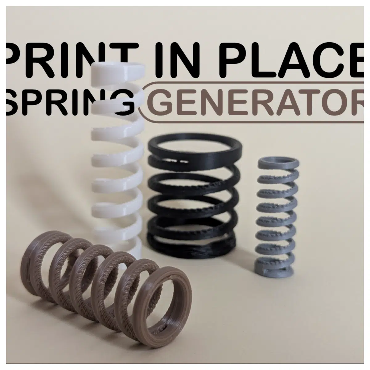 Printable Spring Configurator Spring Measurement Tool Spring Tester Spring Design Spring Making Mechanical Parts
