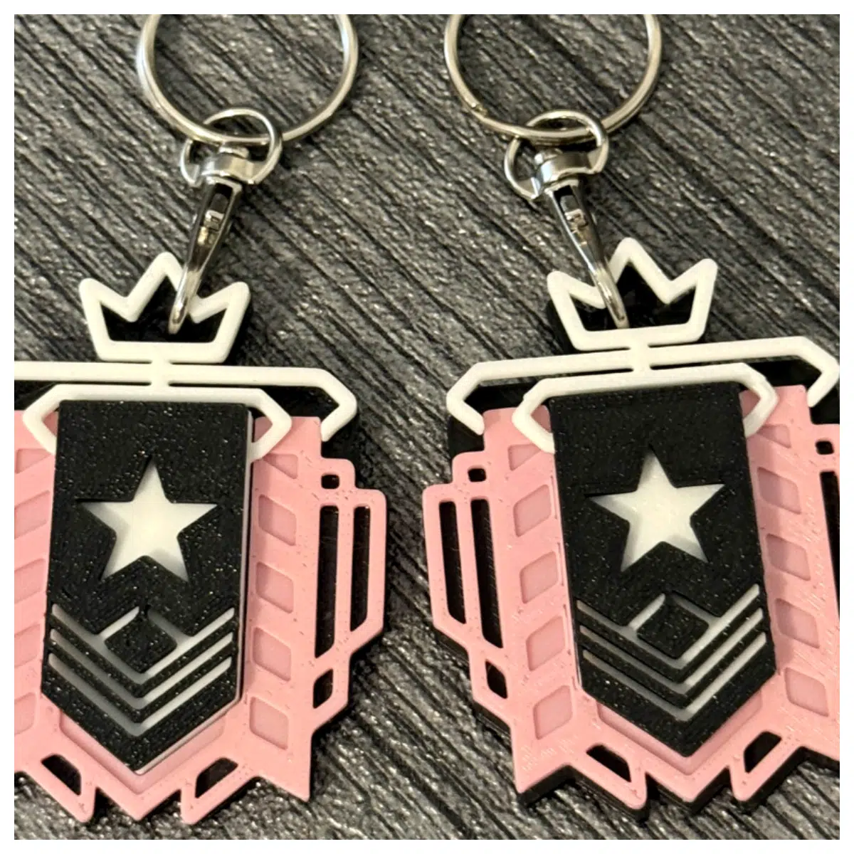 Rainbow Six Siege Commemorative Keychain Award Prize Collectible Game Accessory Gift Decoration