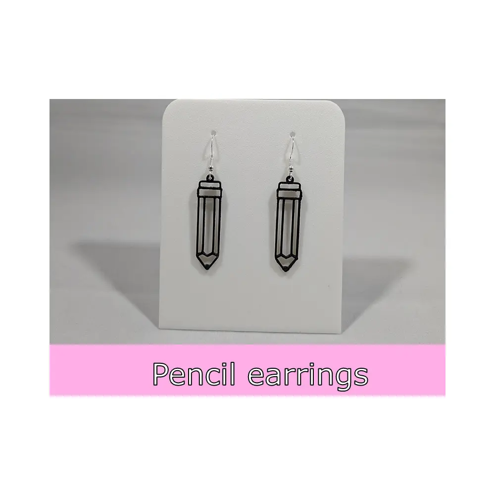 Pencil Earrings Fashion Jewelry Creative Earring Studs Simple Earring Accessories Decorative Trendy Pieces