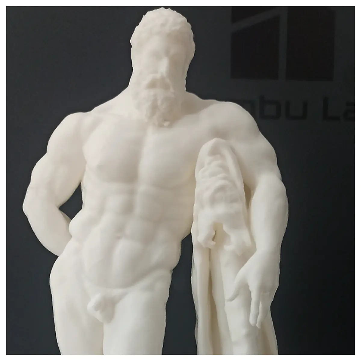 Heracles Pharnaces Lysippos Sculpture Ancient Greece Art Antique Statue Collectible Art Deco