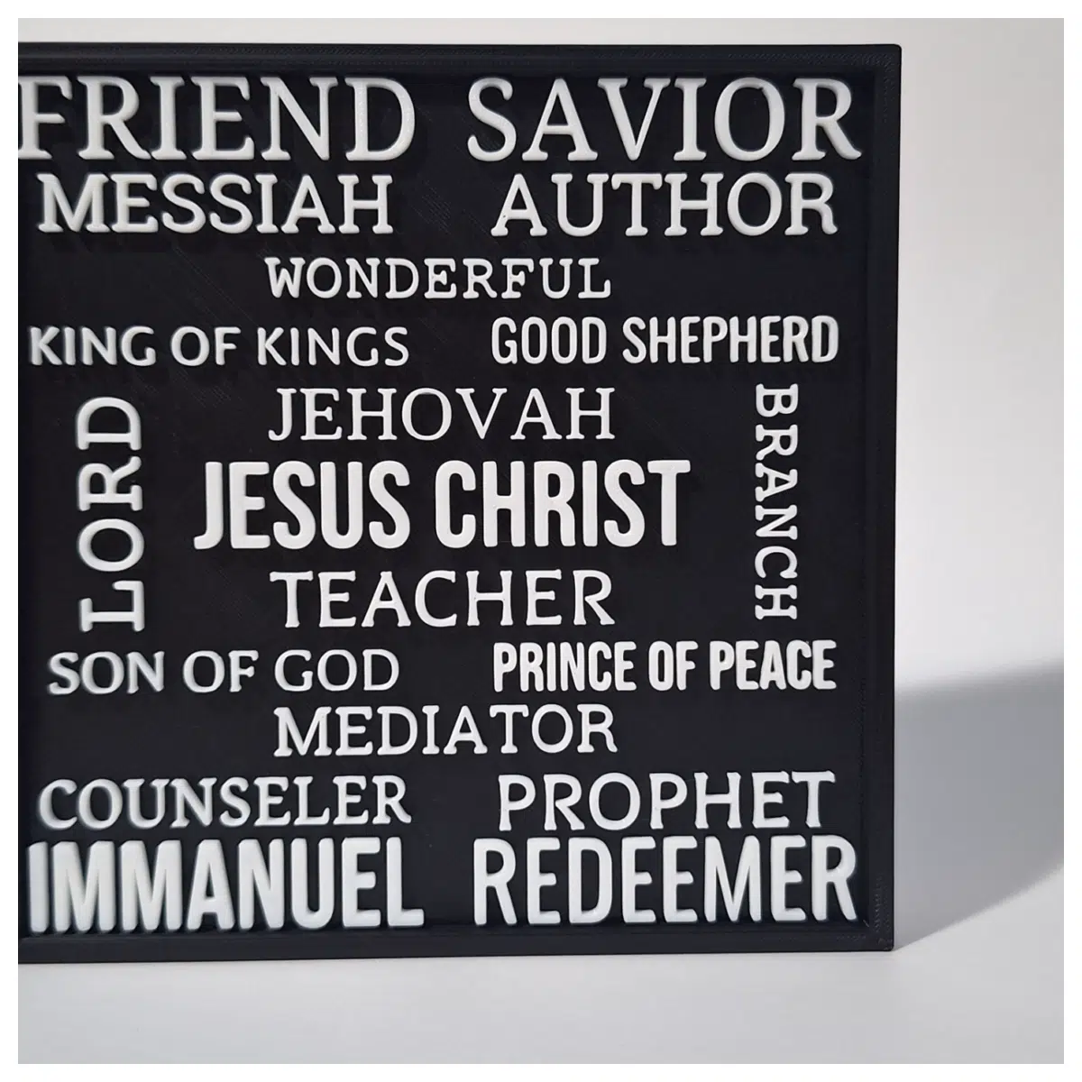 Magnetic Necklace Religious Faith Memorial Holy Cards Pendant Silver Jewelry Religious Charms