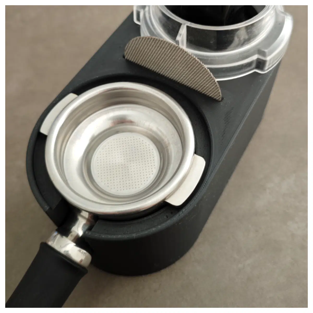 58mm Coffee Grinder Base Coffee Powder Storage Box Coffee Accessories Coffee Bean Grinder Coffee Tools