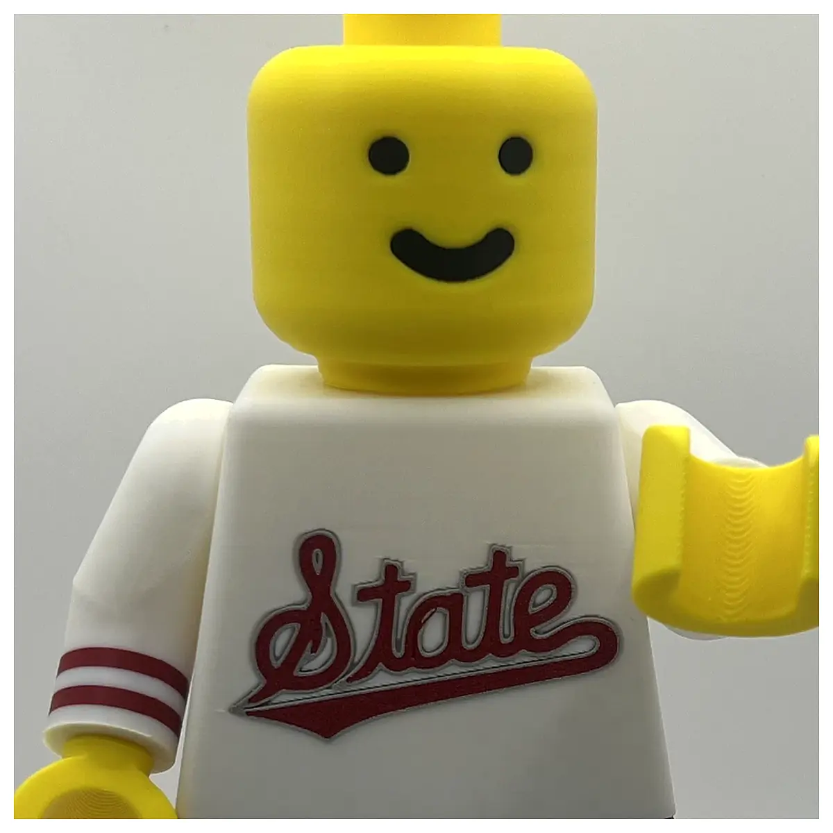 University Block People Mississippi State Model Sports Collectible Toy Fun