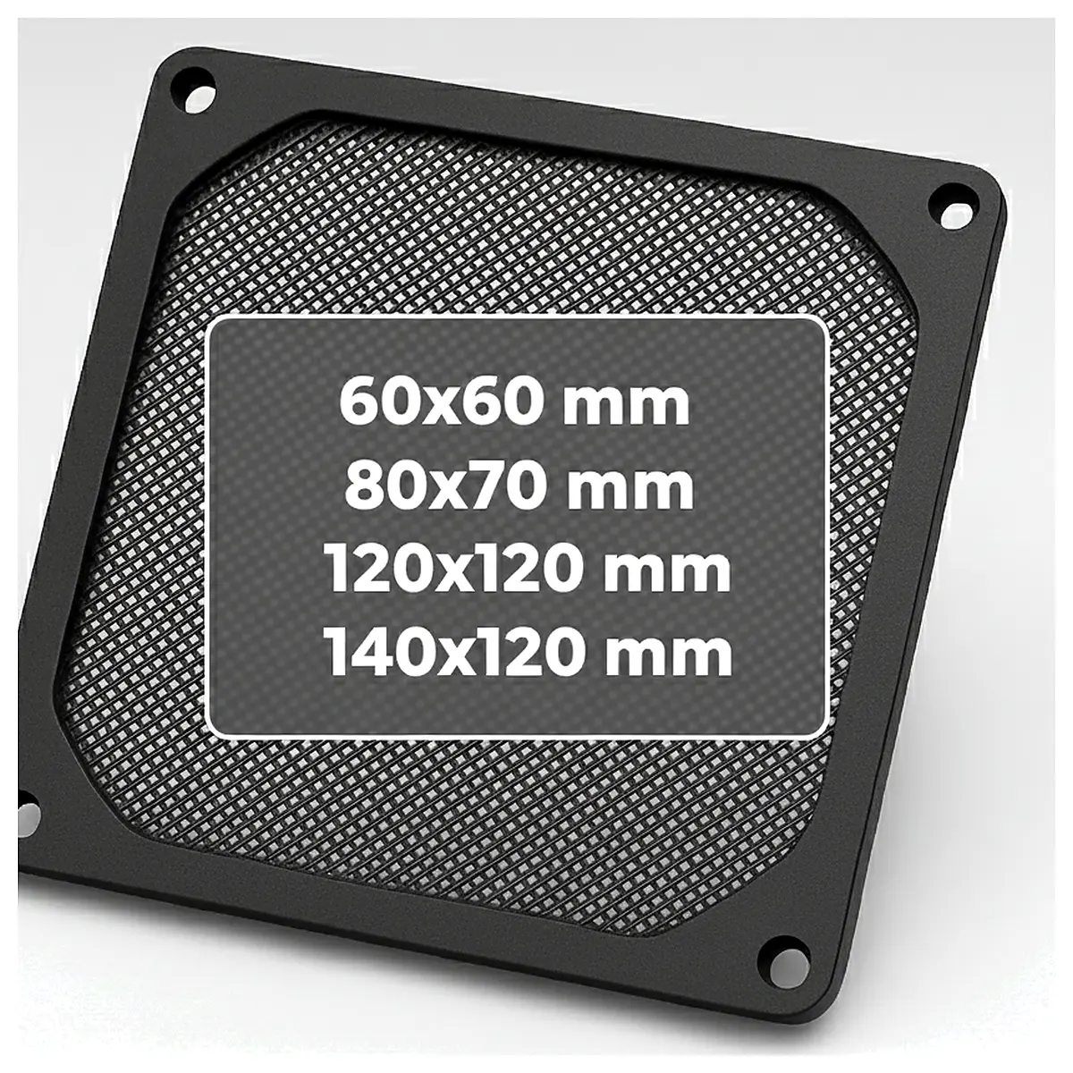PC Filter Mesh 60 70 80 120 140mm Cooling Accessories Filter Net PC Parts Cooling
